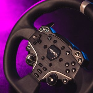 MOZA R5 Racing Set (R5 DD Wheelbase, ES Wheel, SR-P Lite Pedals, Table Mount)