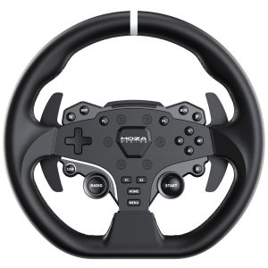 MOZA R5 Racing Set (R5 DD Wheelbase, ES Wheel, SR-P Lite Pedals, Table Mount)