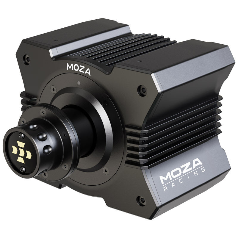 MOZA R5 Racing Set (R5 DD Wheelbase, ES Wheel, SR-P Lite Pedals, Table Mount)