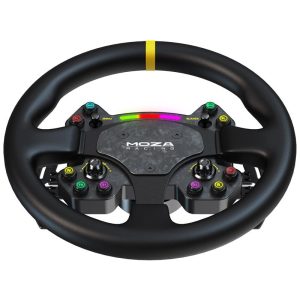 MOZA RS V2 steering wheel, round - leather (33 cm)