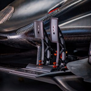 Asetek SimSports La Prima accelerator and brake pedal