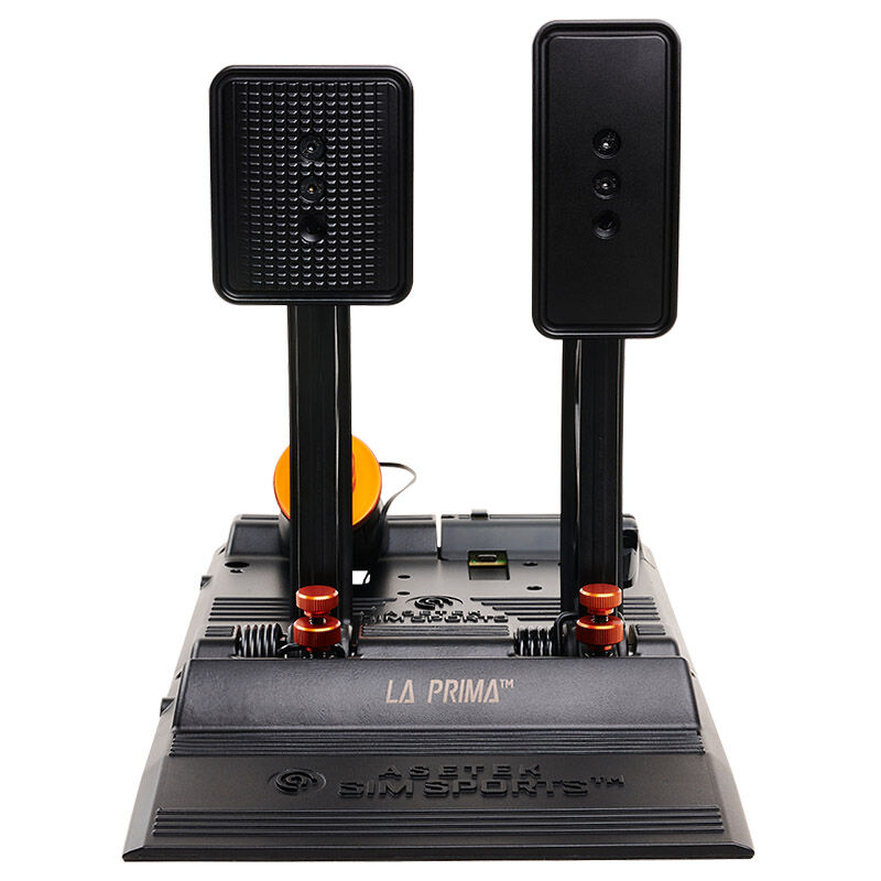 Asetek SimSports La Prima accelerator and brake pedal