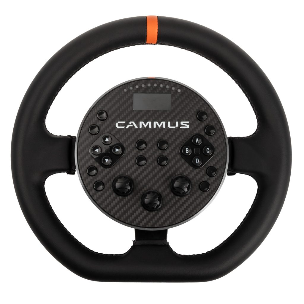 Cammus C5 Direct Drive Steering Wheel - black
