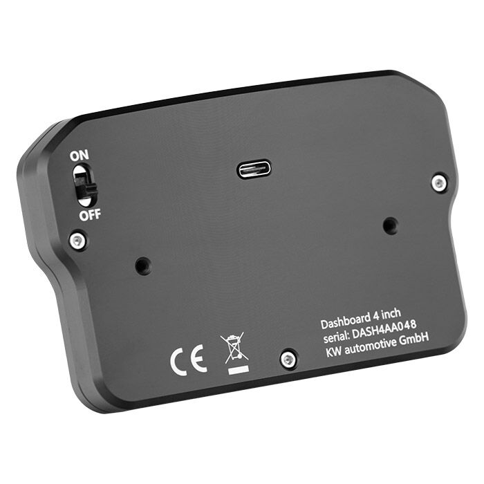 Ascher Racing Dashboard 4inch