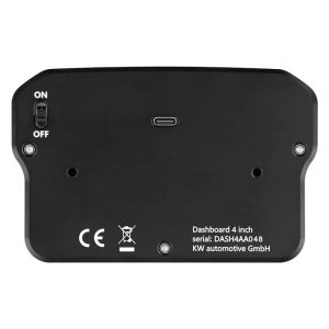 Ascher Racing Dashboard 4inch