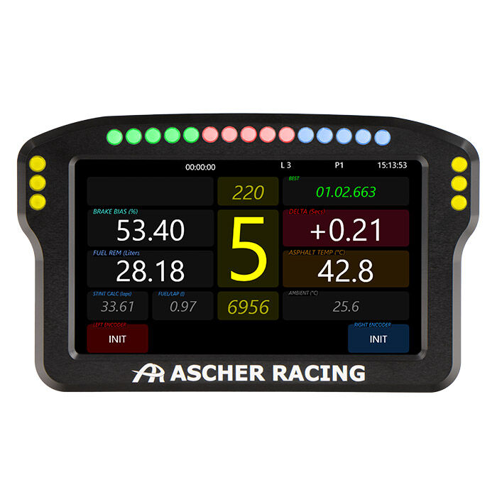 Ascher Racing Dashboard 5inch
