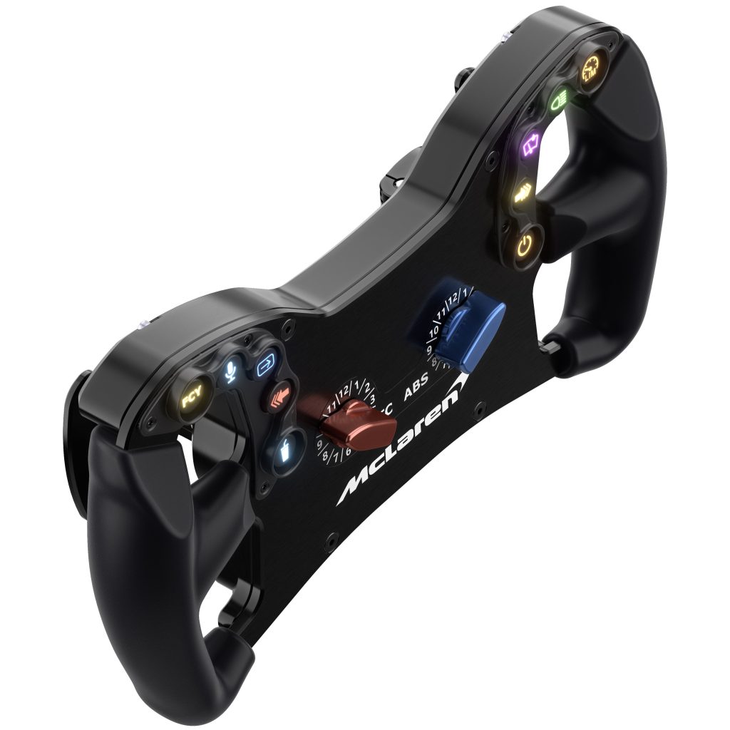 Ascher Racing McLaren Artura GT4 steering wheel