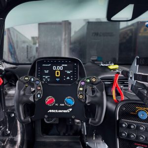 Ascher Racing McLaren Artura GT4 steering wheel