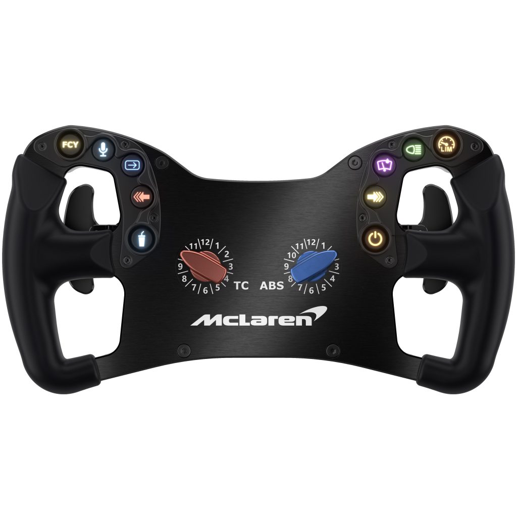 Ascher Racing McLaren Artura GT4 steering wheel