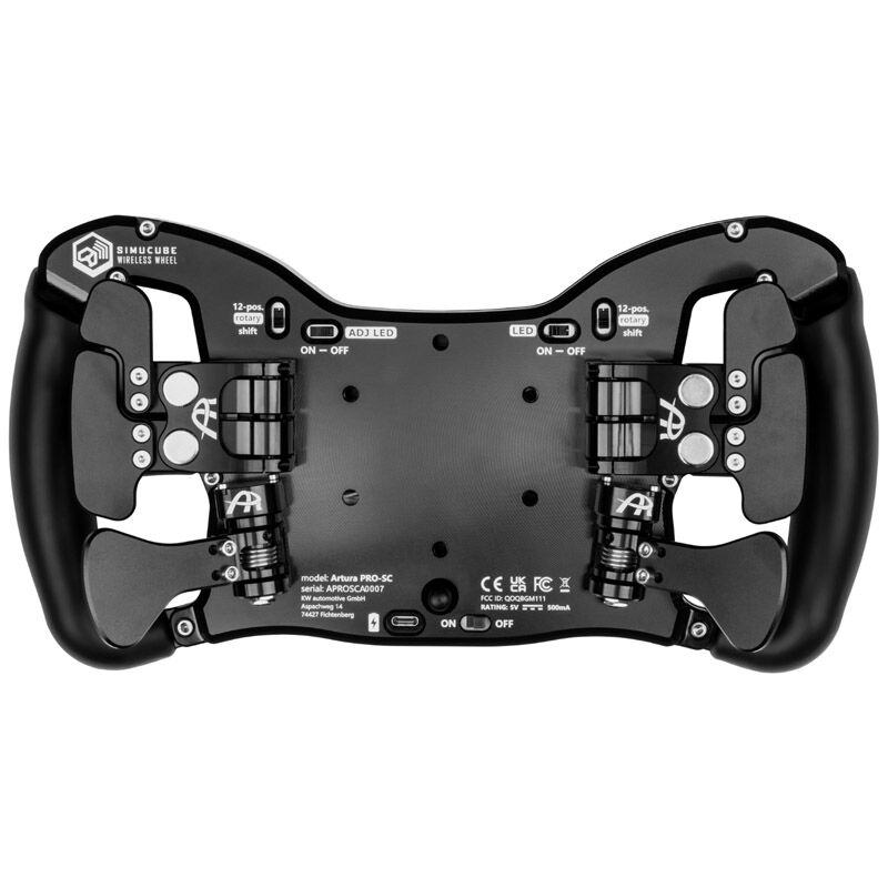Ascher Racing Steering Wheel McLaren Artura Pro-SC