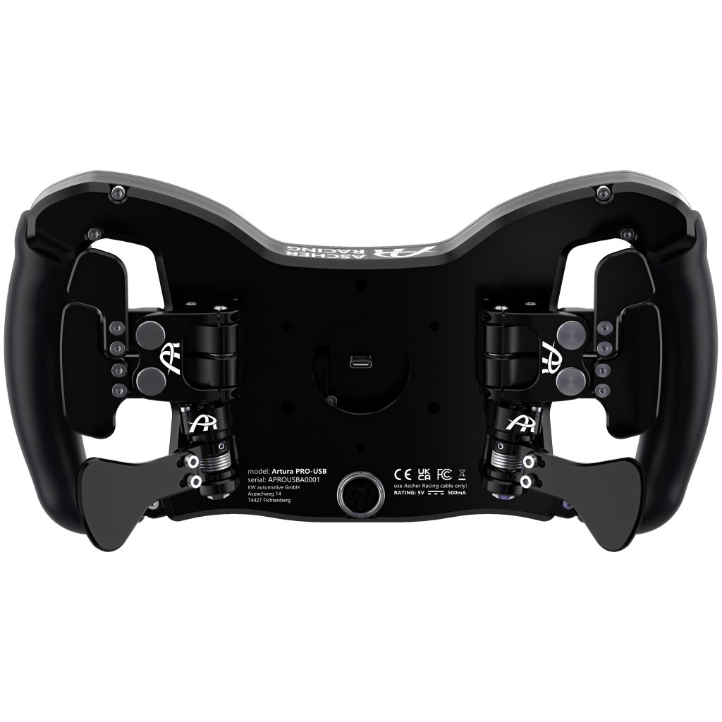Ascher Racing McLaren Artura Pro-USB Steering Wheel