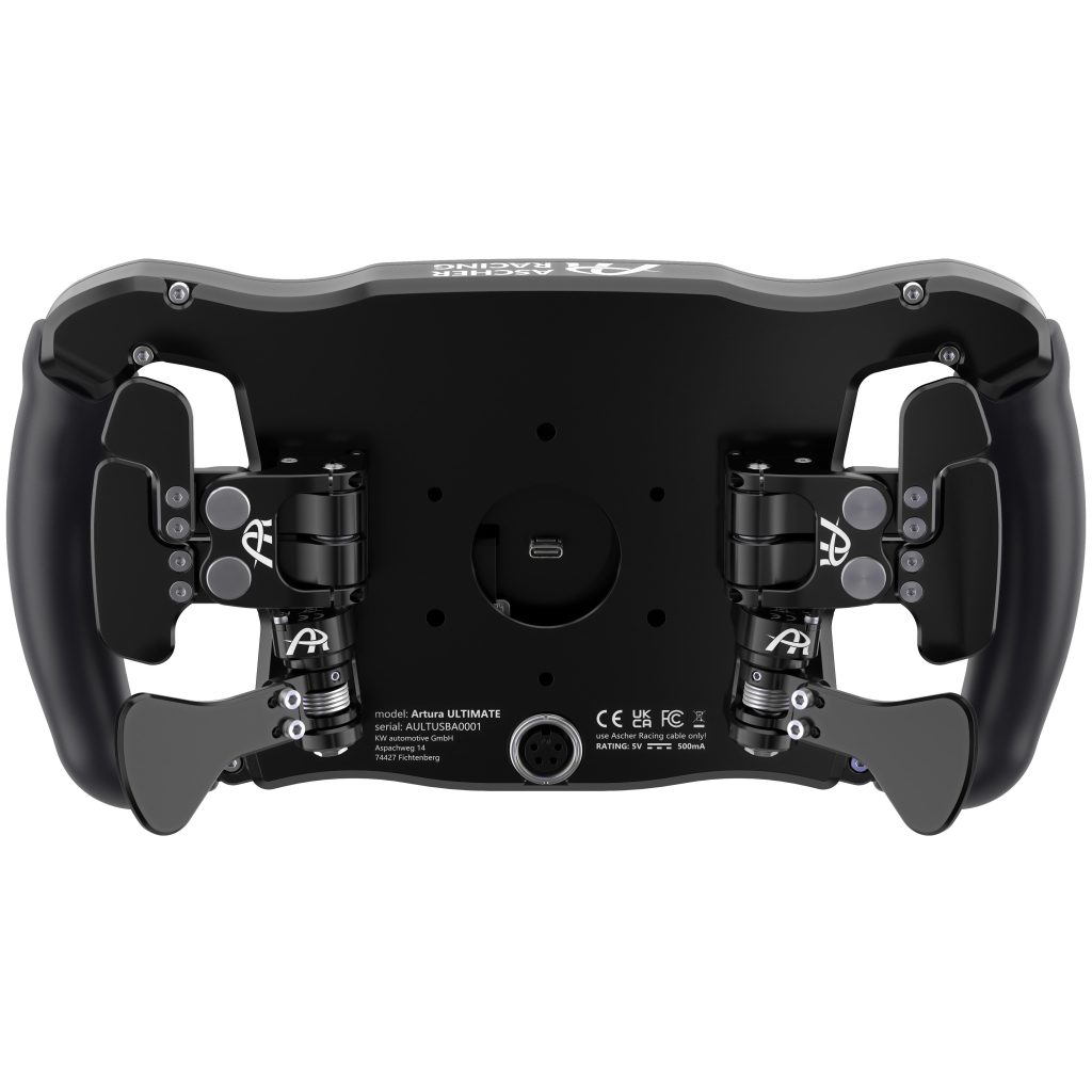 Ascher Racing Steering Wheel McLaren Artura Ultimate - USB
