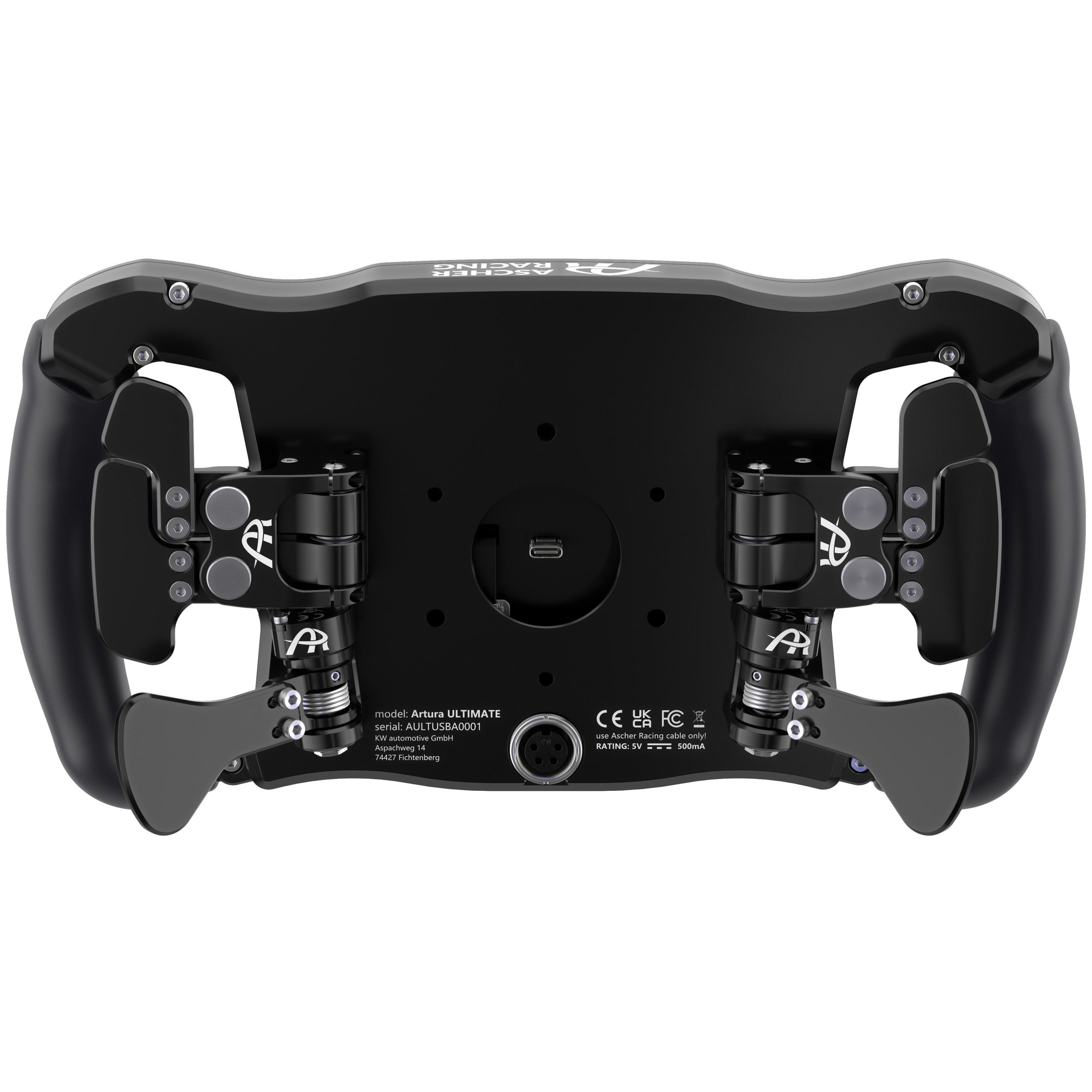 Ascher Racing Steering Wheel McLaren Artura Ultimate - USB