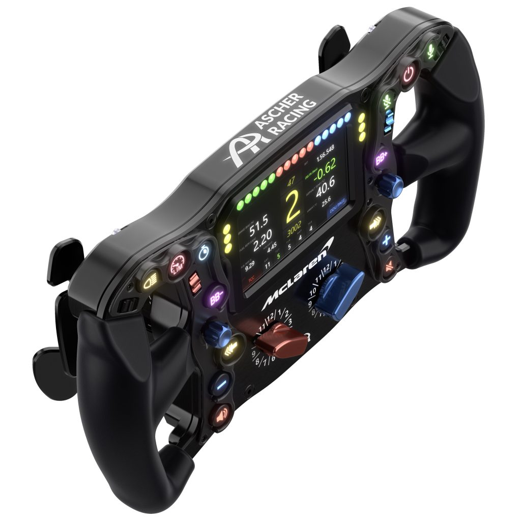Ascher Racing Steering Wheel McLaren Artura Ultimate - USB