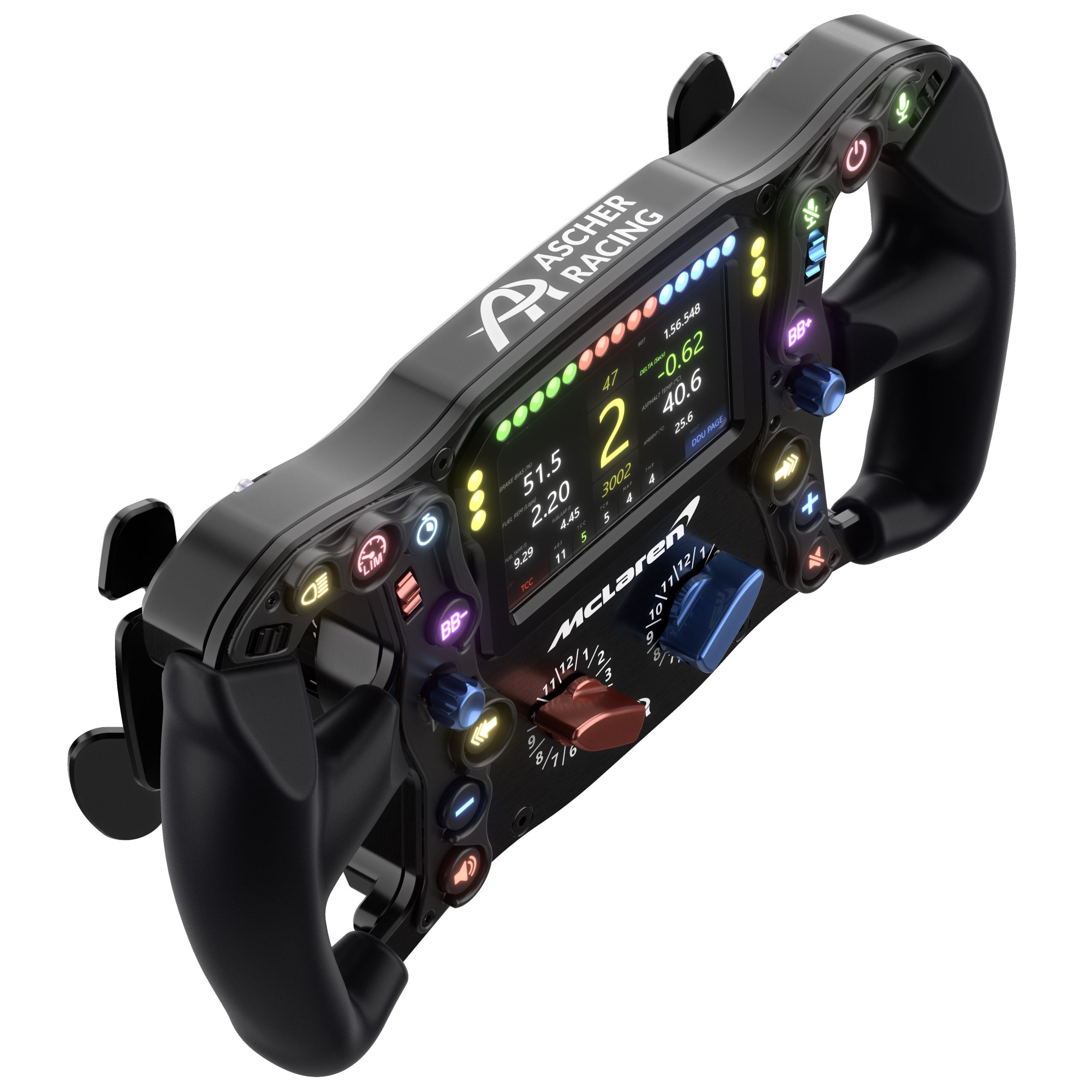Ascher Racing Steering Wheel McLaren Artura Ultimate - USB