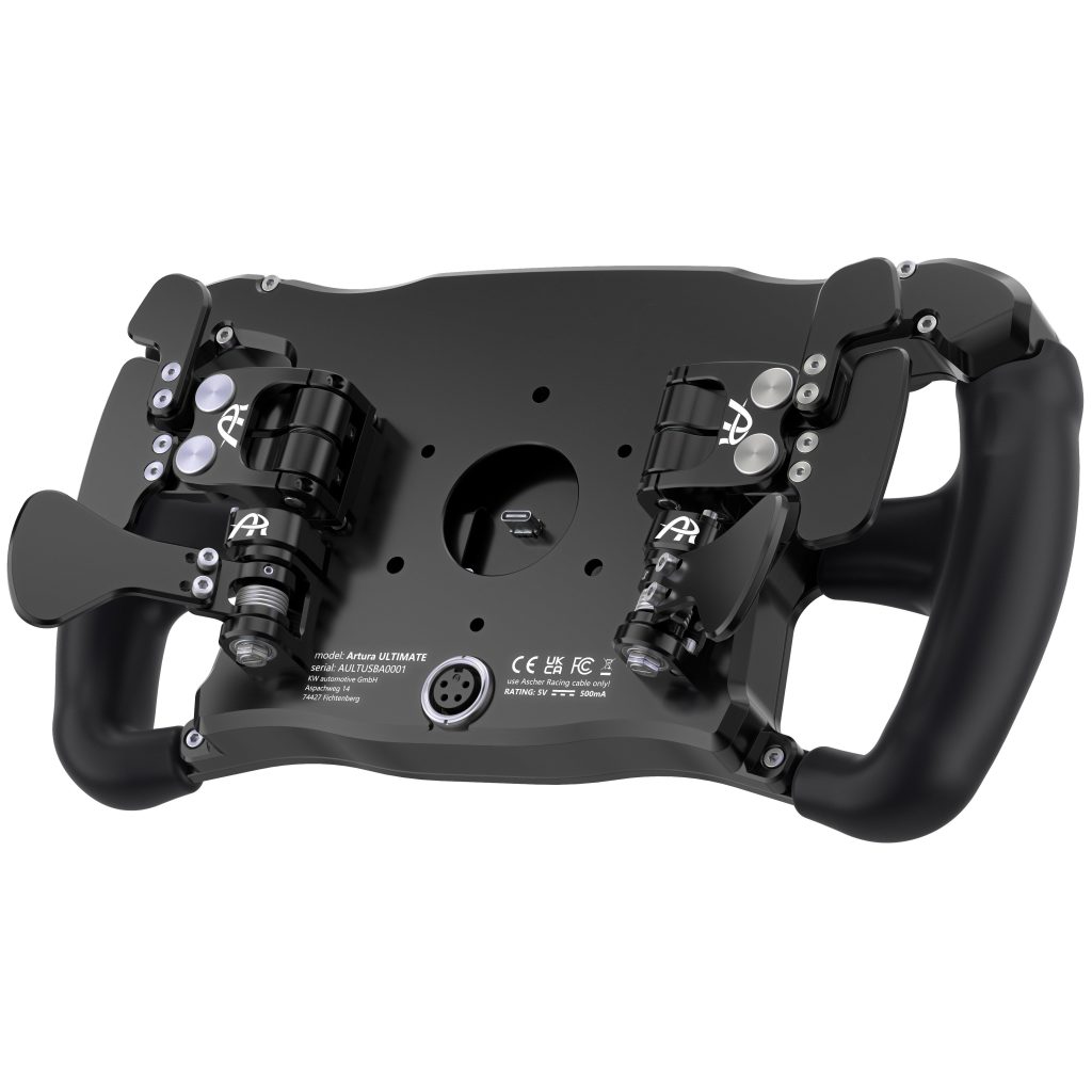 Ascher Racing Steering Wheel McLaren Artura Ultimate - USB