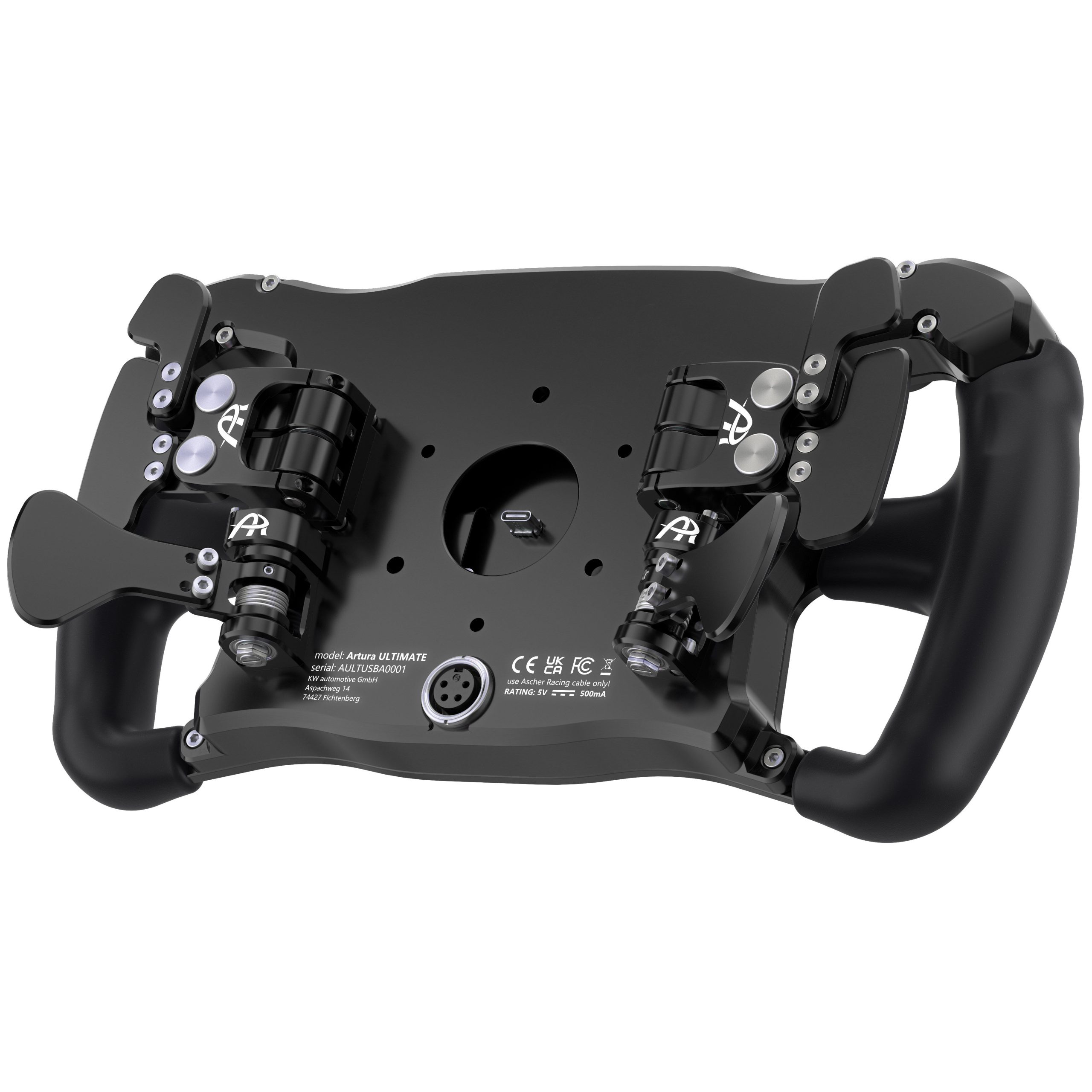 Ascher Racing Steering Wheel McLaren Artura Ultimate - USB