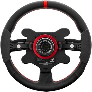 Simagic GTS steering wheel with hub - leather, 30 cm