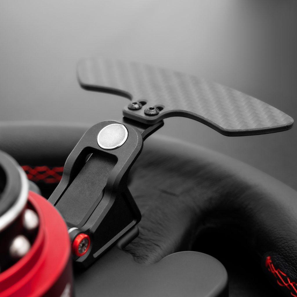 Simagic GTS steering wheel with hub - leather, 30 cm