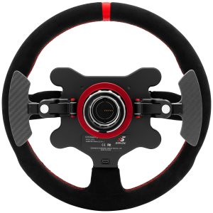 Simagic GTS steering wheel with quick release - Alcantara, 30 cm : image 2