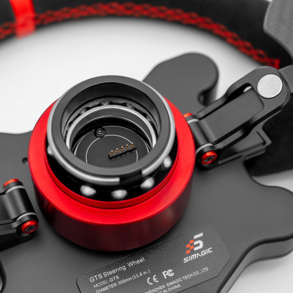 Simagic GTS steering wheel with quick release - Alcantara, 30 cm : image 11