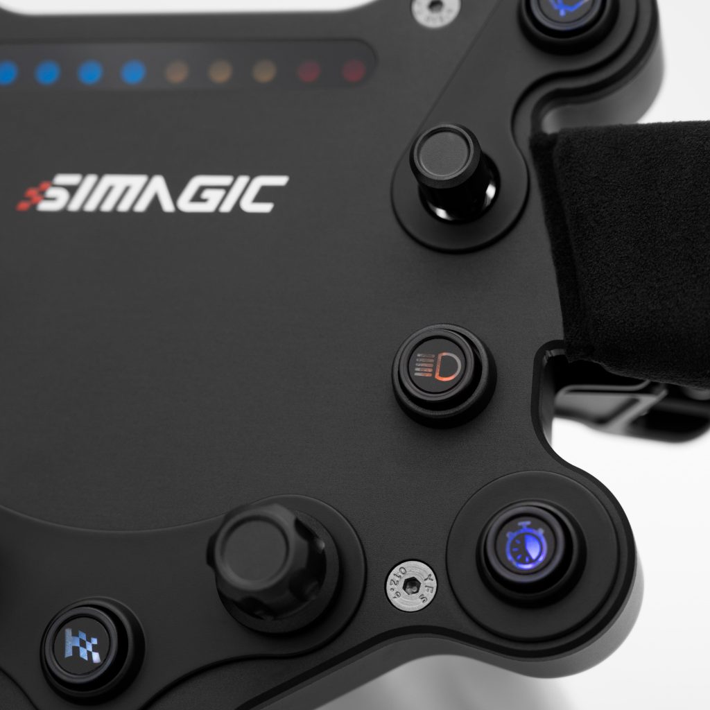 Simagic GTS steering wheel with quick release - Alcantara, 30 cm : image 7