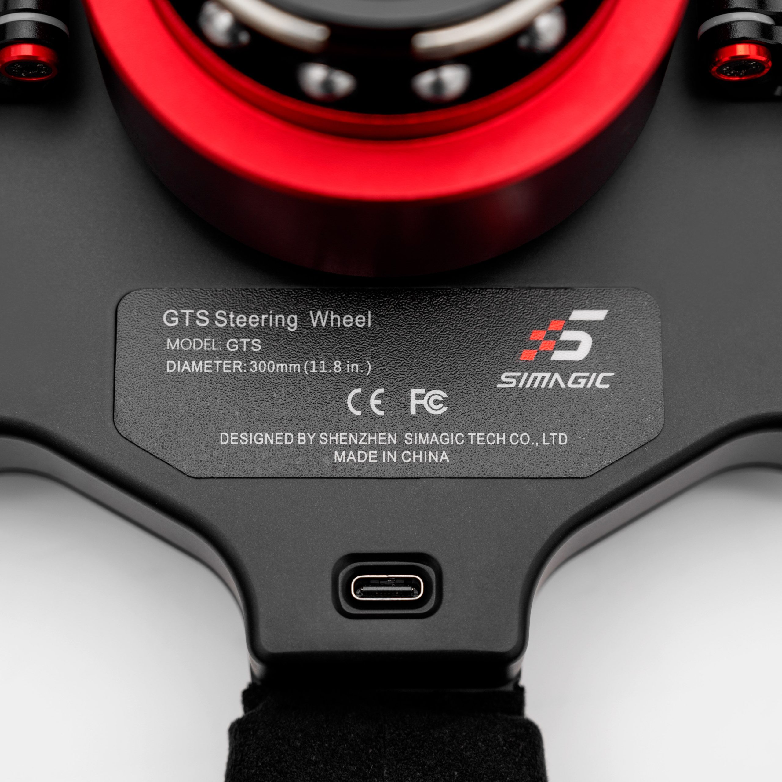 Simagic GTS steering wheel with quick release - Alcantara, 30 cm : image 12