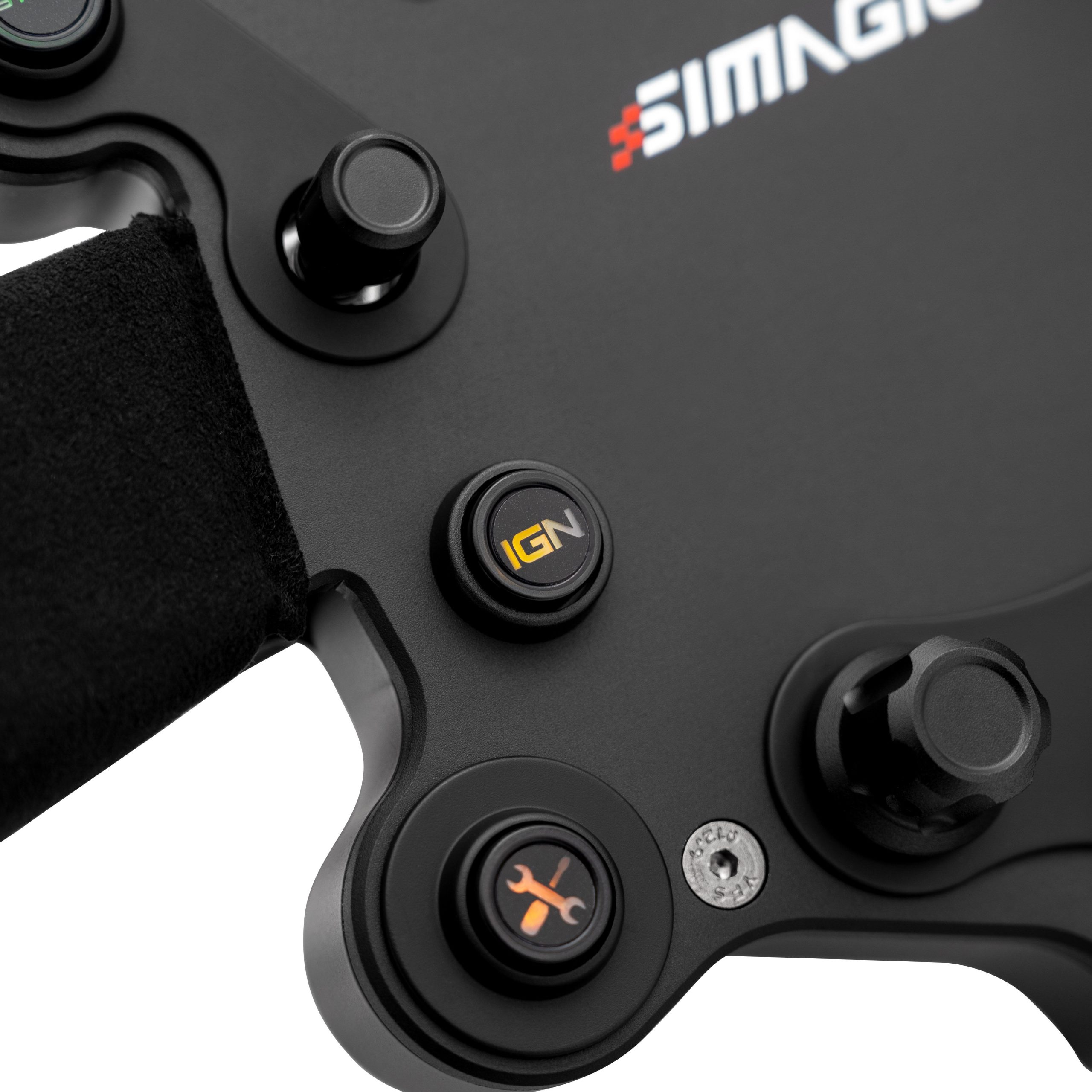Simagic GTS steering wheel with quick release - Alcantara, 30 cm : image 6