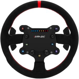 Simagic GTS steering wheel with quick release - Alcantara, 30 cm : image 1