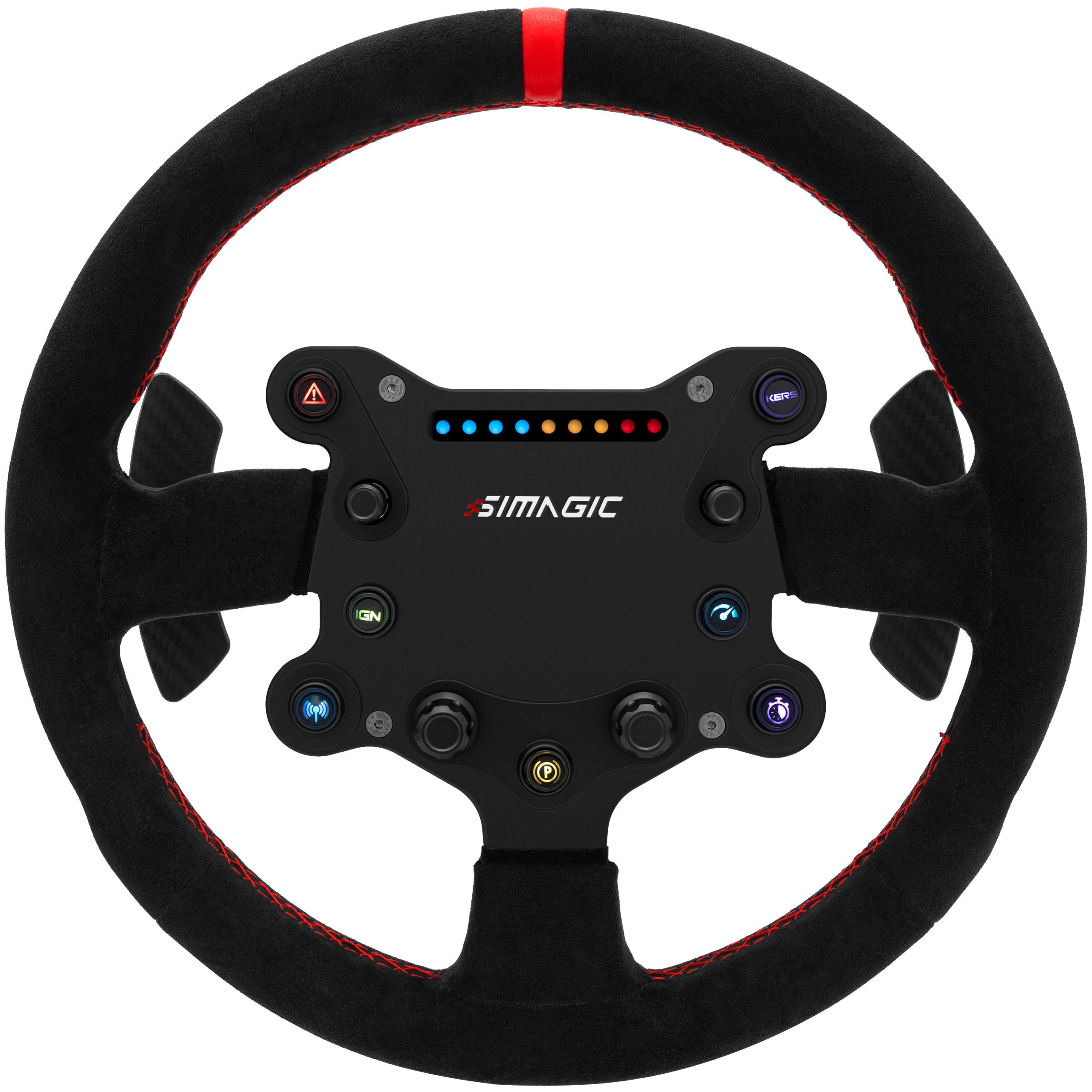 Simagic GTS steering wheel with quick release - Alcantara, 30 cm : image 1