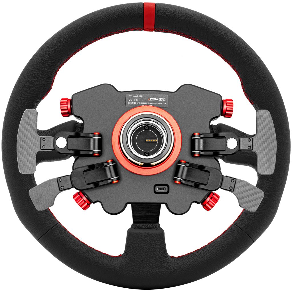Simagic GT1 steering wheel with Pro HUB / Knob - Leather : image 2