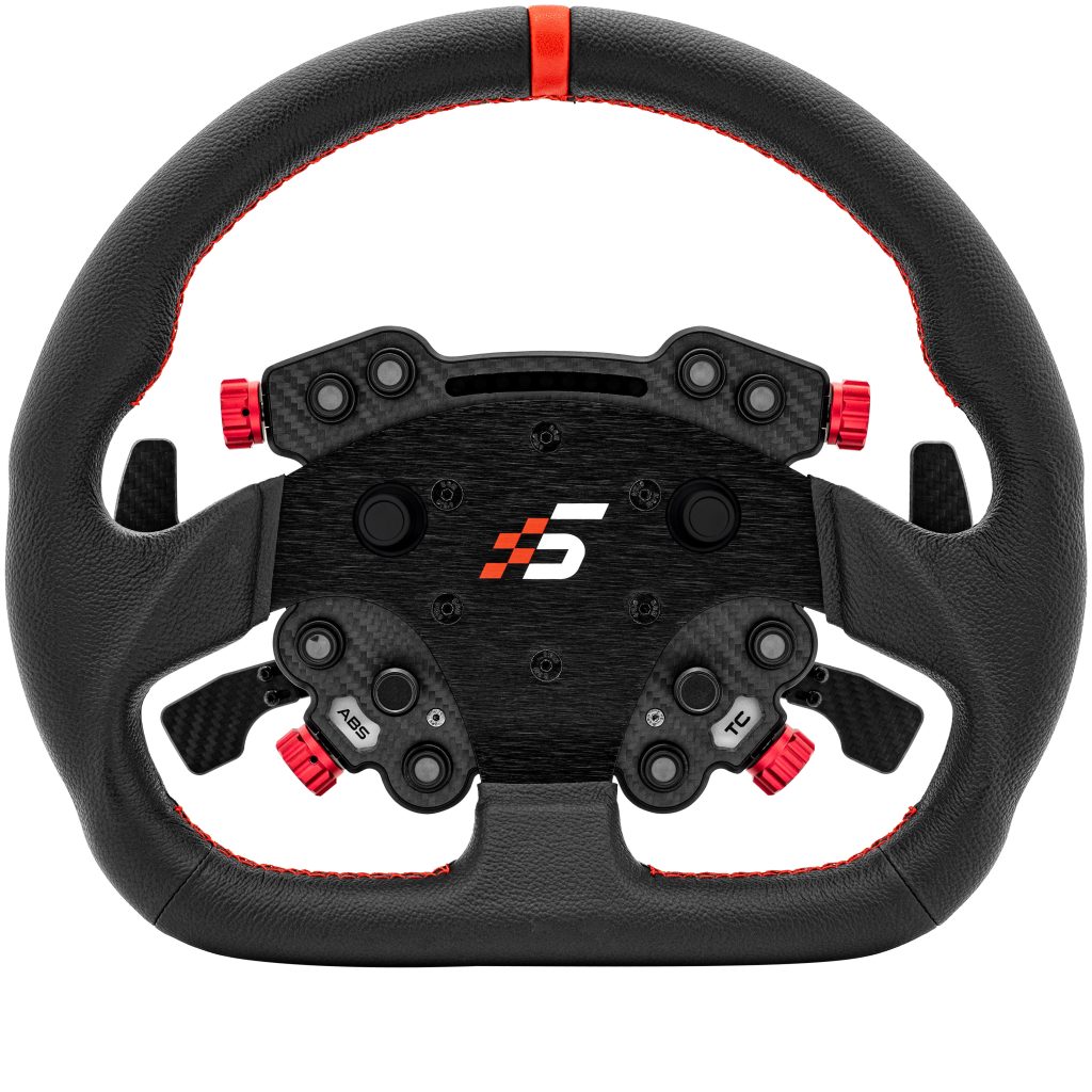Simagic GT1 steering wheel with Pro HUB / Knob - leather