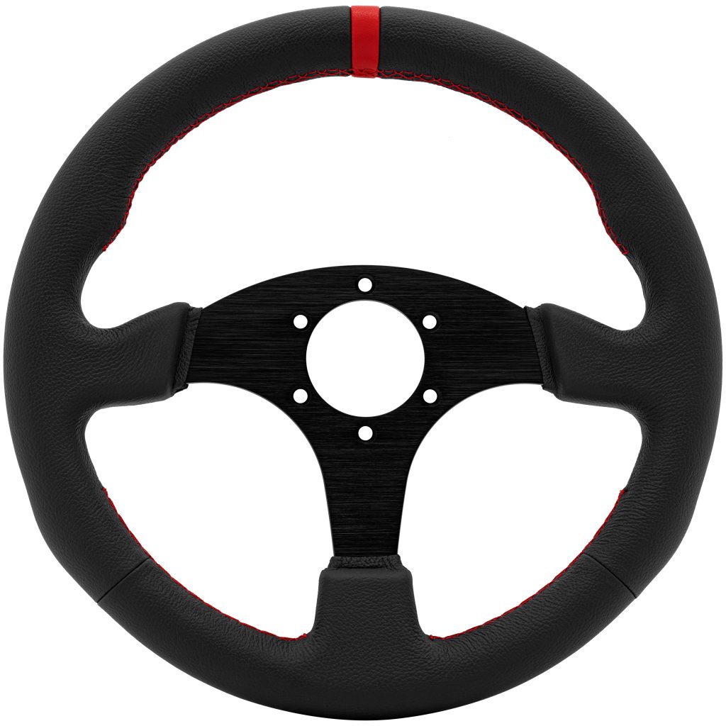 Simagic P-330R steering wheel rim - leather, 330mm