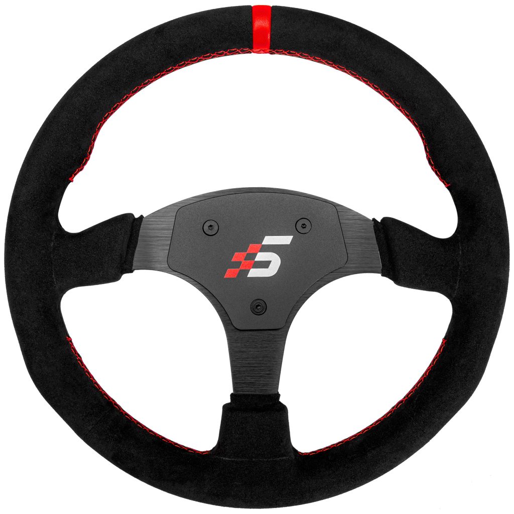 Simagic P-330R steering wheel rim - Alcantara, 330mm : image 1