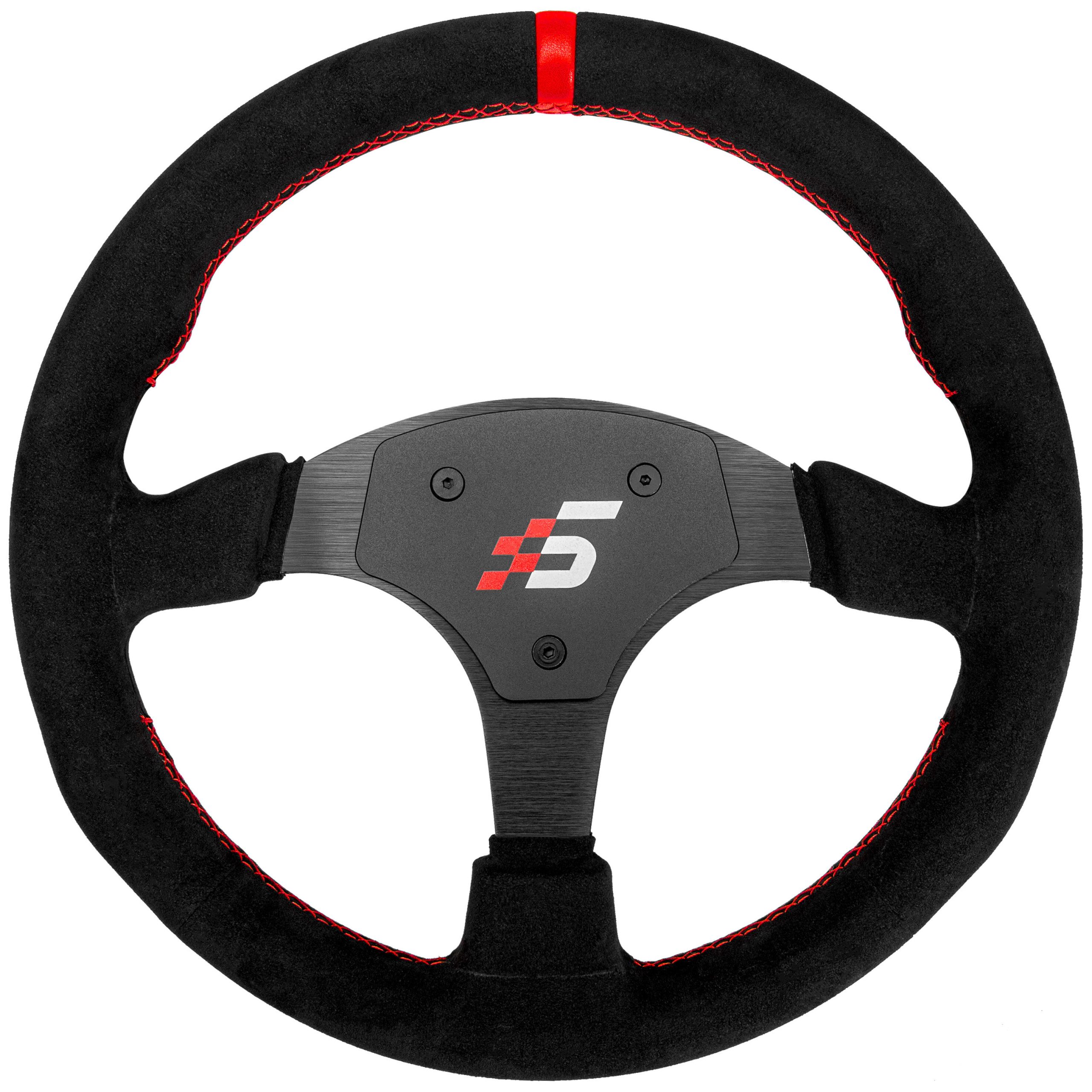 Simagic P-330R steering wheel rim - Alcantara, 330mm : image 1
