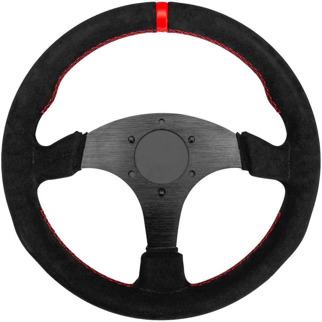 Simagic P-330R steering wheel rim - Alcantara, 330mm : image 2