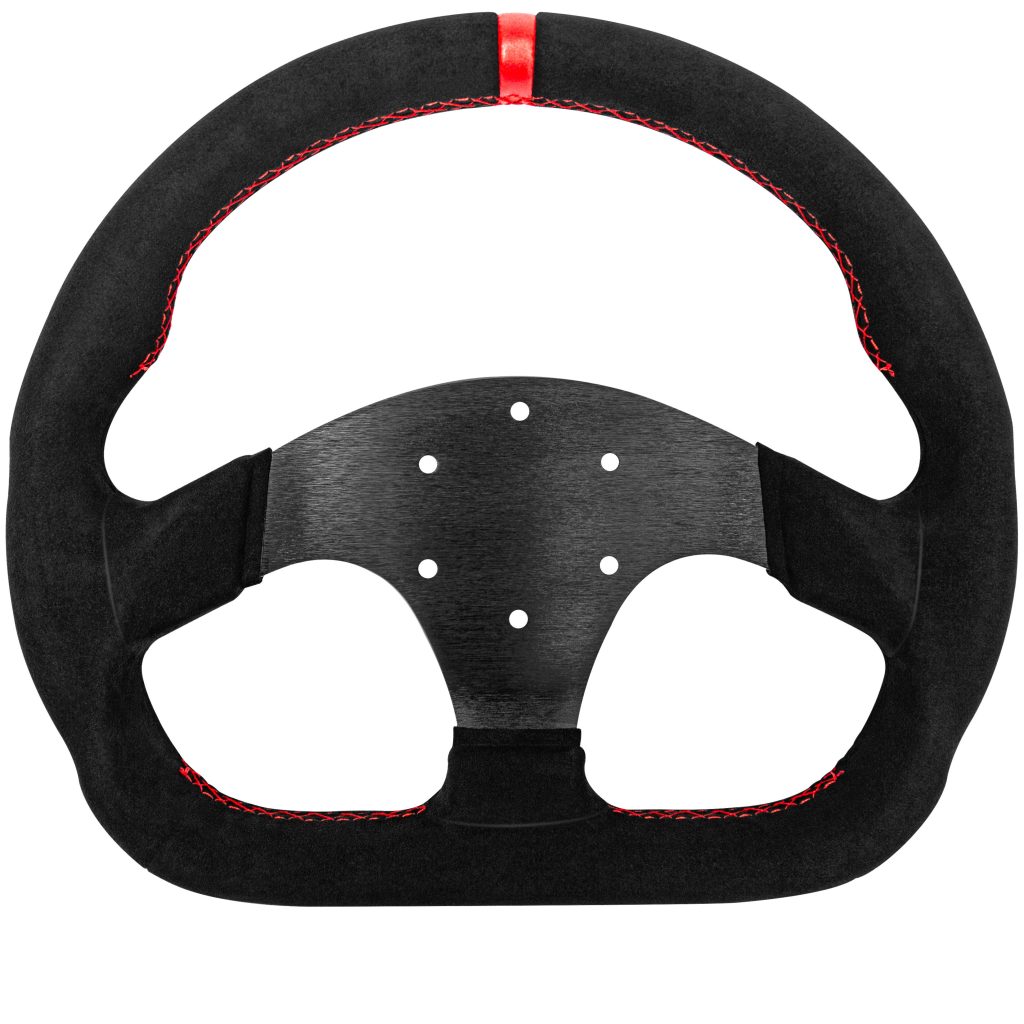 Simagic P-325D steering wheel rim - Alcantara, 325mm : image 2