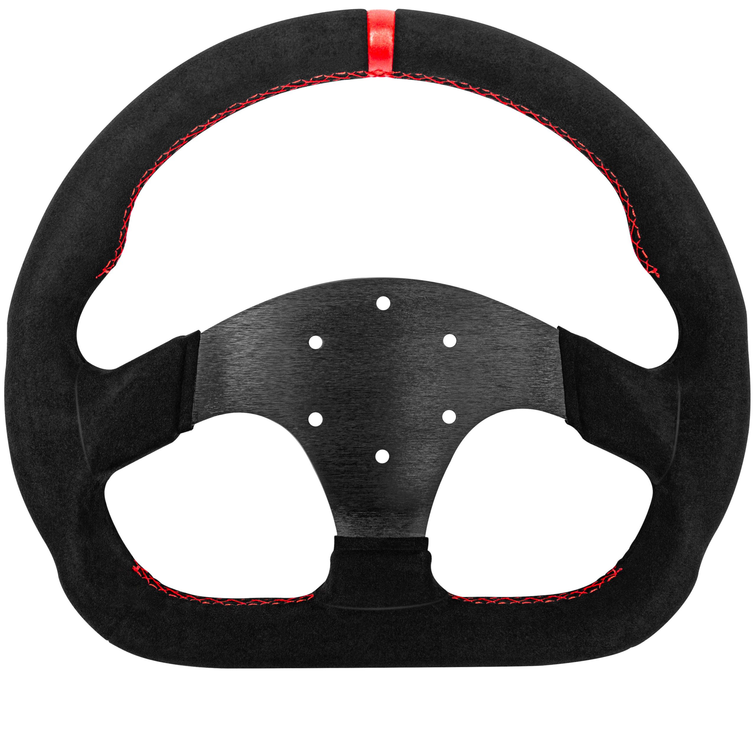 Simagic P-325D steering wheel rim - Alcantara, 325mm : image 2
