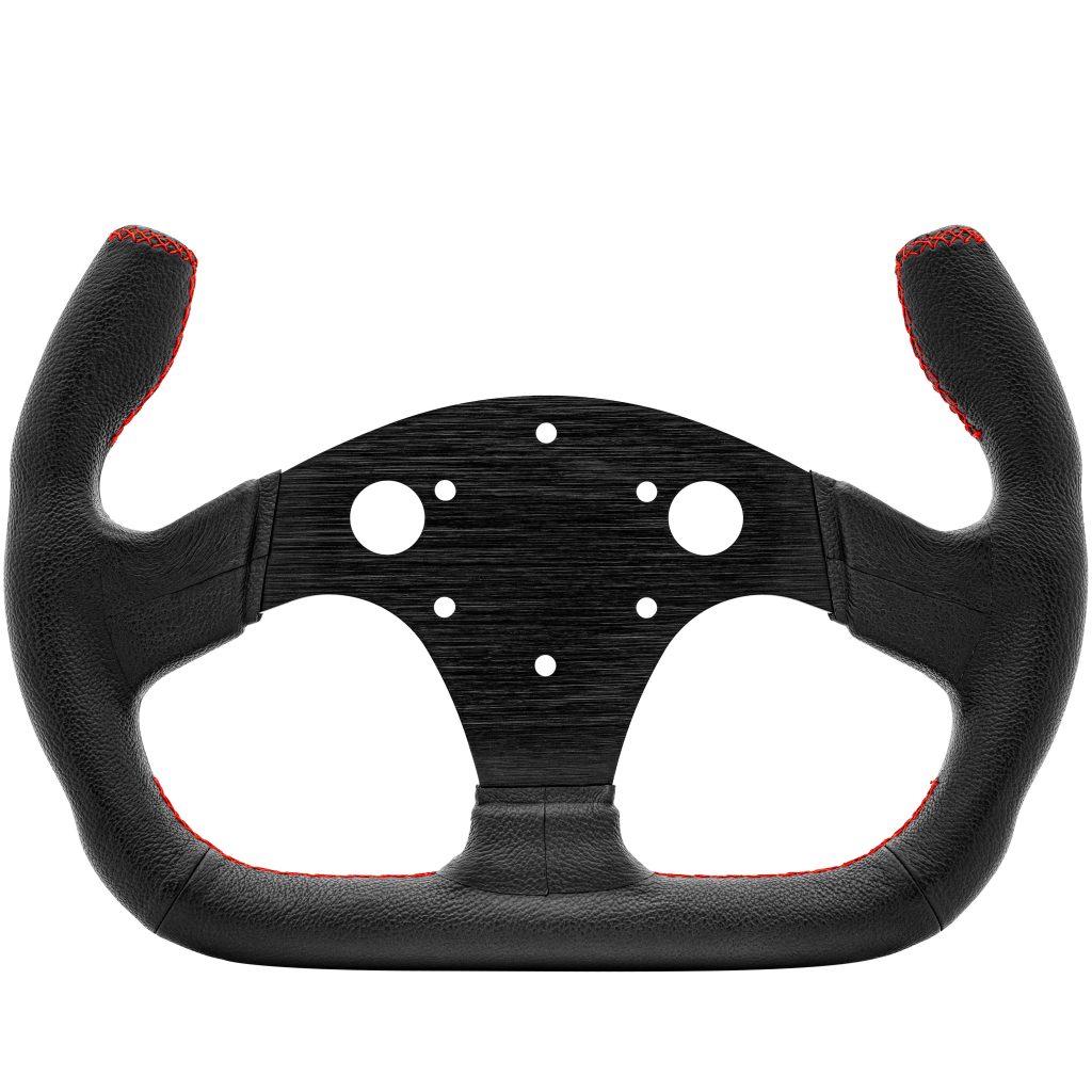 Simagic P-325C steering wheel rim - leather, 325 mm : image 2