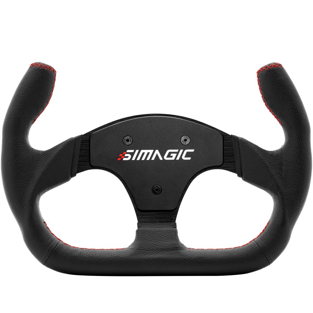 Simagic P-325C steering wheel rim - leather, 325 mm : image 1