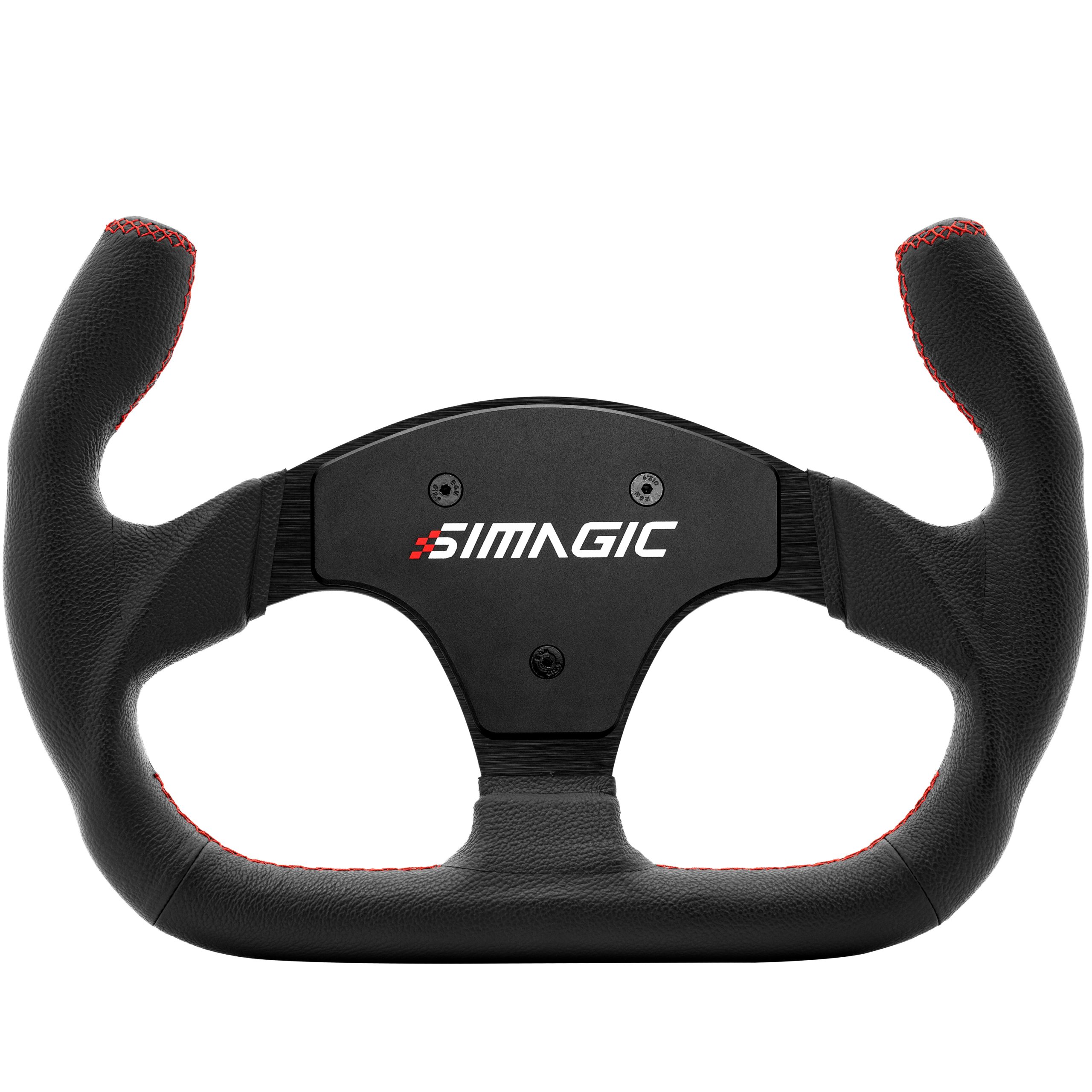 Simagic P-325C steering wheel rim - leather, 325 mm : image 1