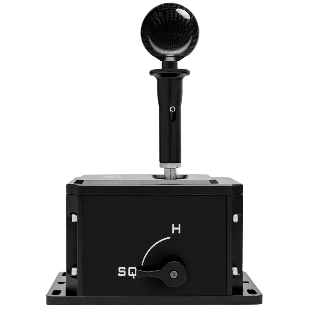 Simagic round gear knob - carbon fiber, black