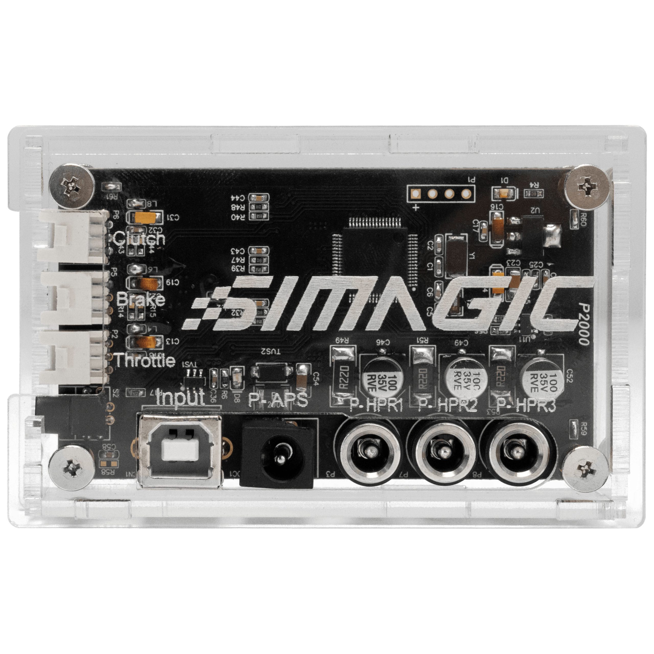 Simagic Haptic Feedback Control Box - transparent