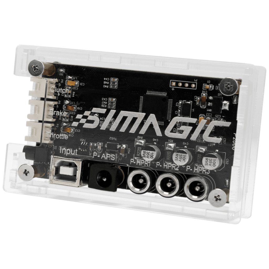 Simagic Haptic Feedback Control Box - transparent
