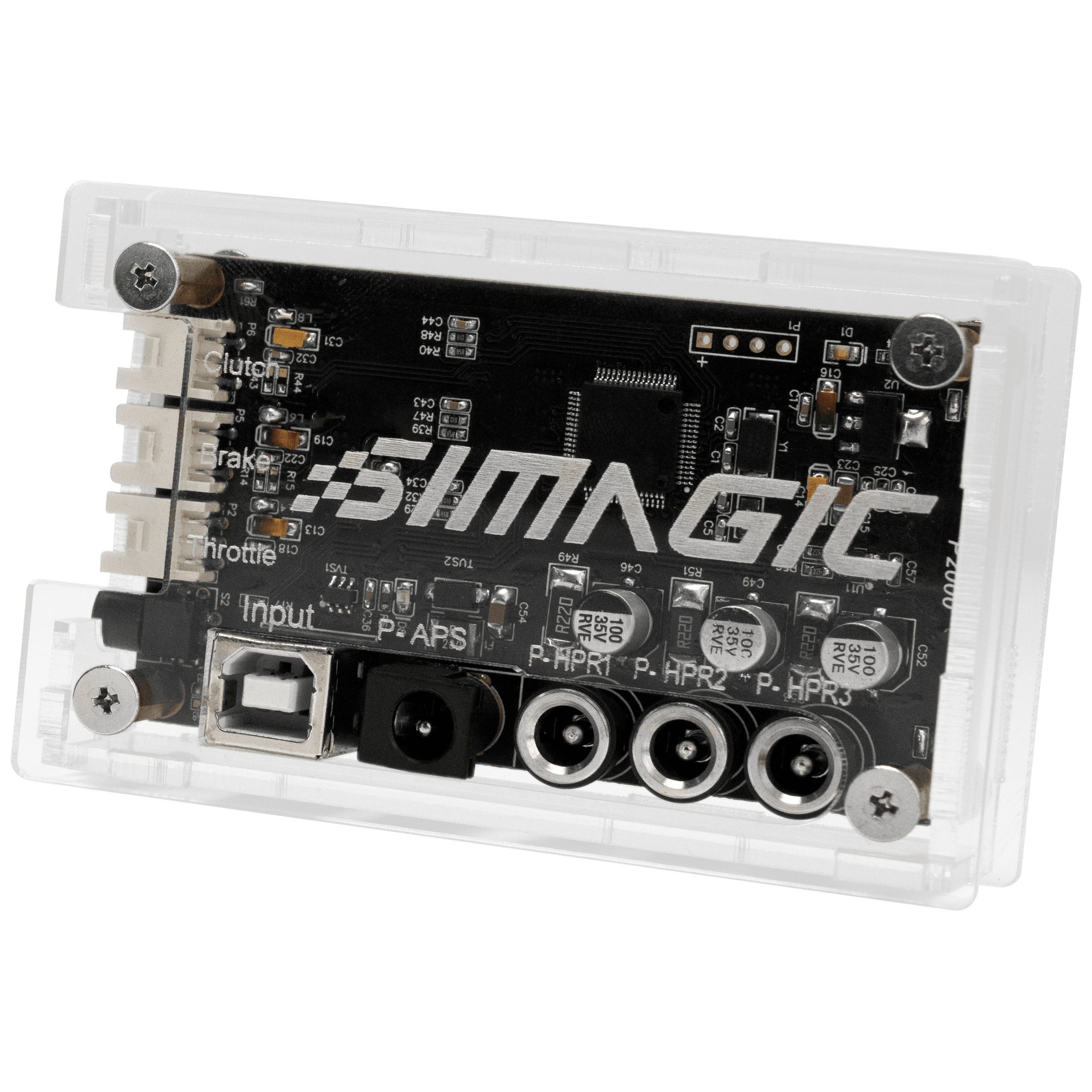 Simagic Haptic Feedback Control Box - transparent