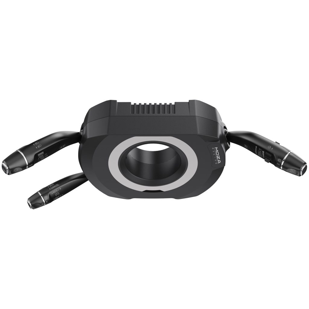 MOZA multifunctional steering column, 28 switches - black
