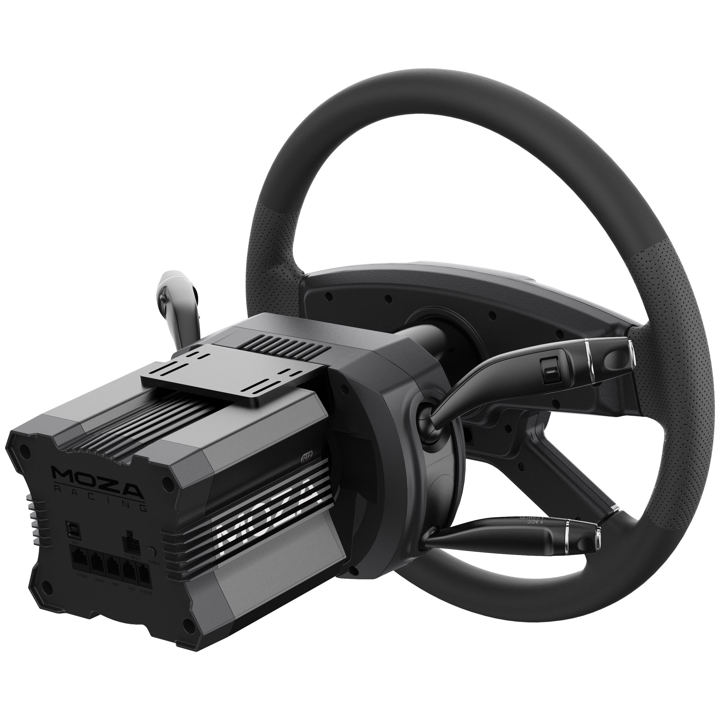 MOZA multifunctional steering column, 28 switches - black