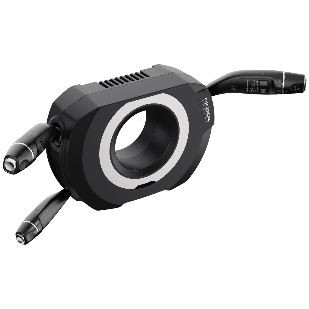 MOZA multifunctional steering column, 28 switches - black