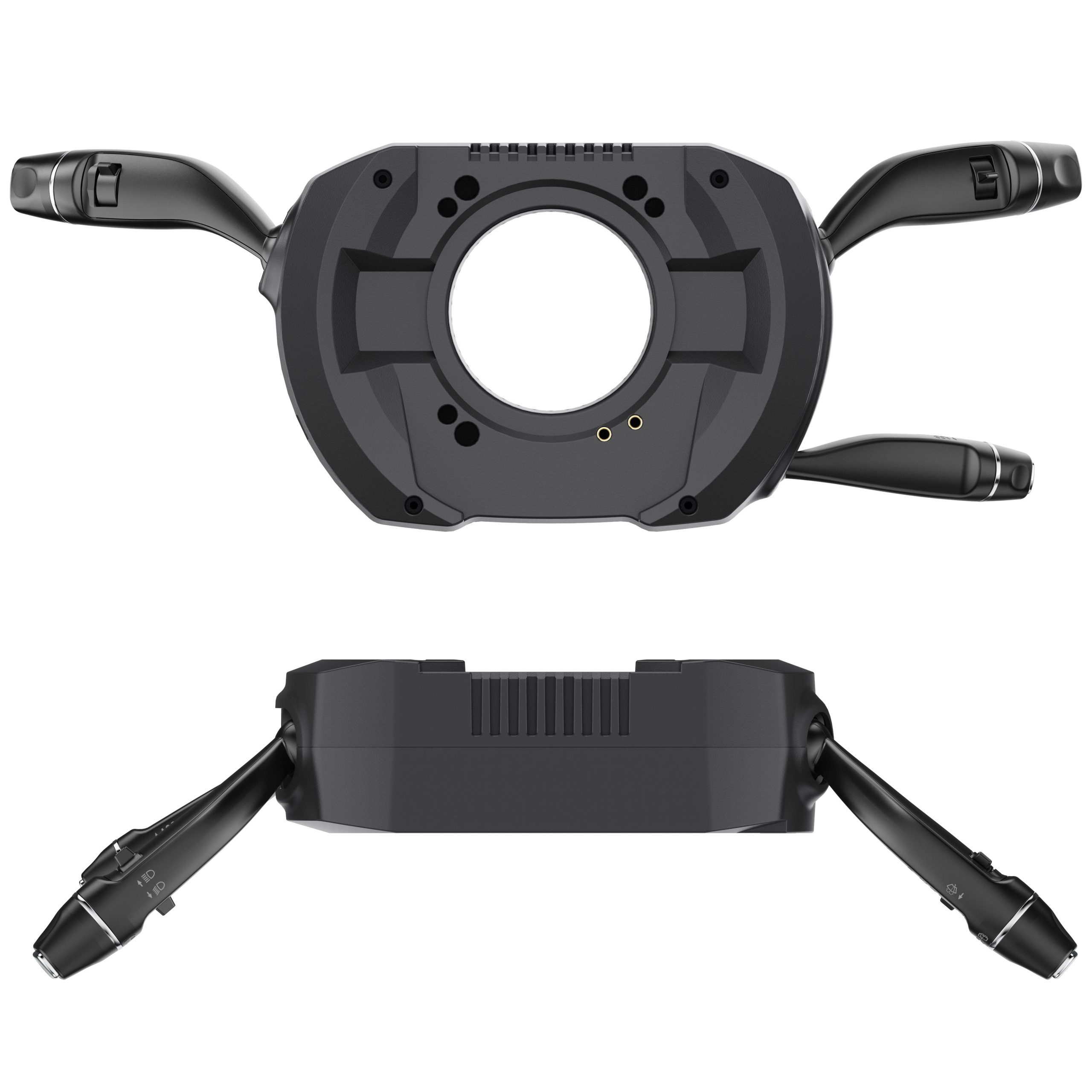 MOZA multifunctional steering column, 28 switches - black