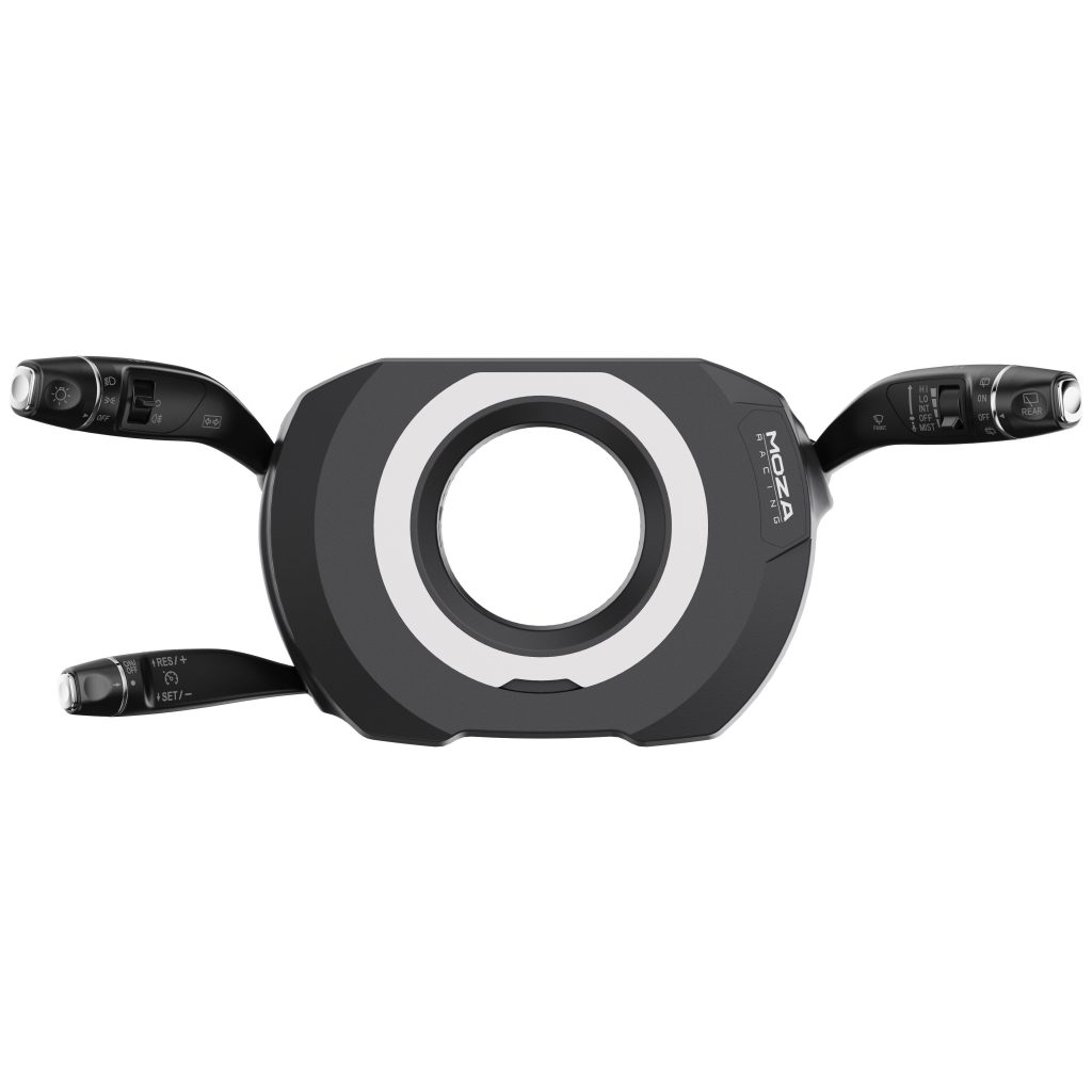 MOZA multifunctional steering column, 28 switches - black